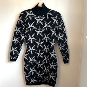 Vintage Punk Label Betsey Johnson Sweater Dress SZ S